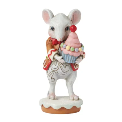 Jim Shore Gingerbread Mouse Boy Christmas Heartwood Creek 11cm