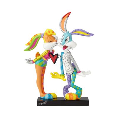 Looney Tunes Britto Lola Kissing Bugs Bunny Figurine 21cm