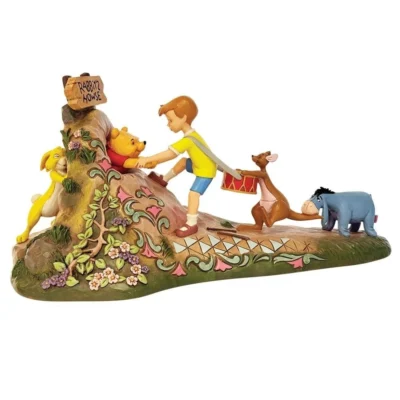 Disney Traditions Winnie The Pooh & Friends Anniversary Figurine 14cm