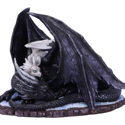 SALE Mothers Sanctuary Dragon & Baby Dragonling 18cm Figurine