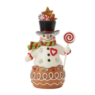 Jim Shore Gingerbread Snowman Christmas Heartwood Creek by Jim Shore 18cm
