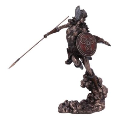 Bronze Valkyrie's Flight Norse Valkyrie Warrior Female 23.5cm Figurine
