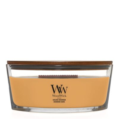 SALE Golden Bourbon Woodwick Large Eclipse Jar