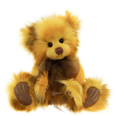 Charlie Bears Cuddlesworth Yellow and Brown Bear 36cm Teddy Bear