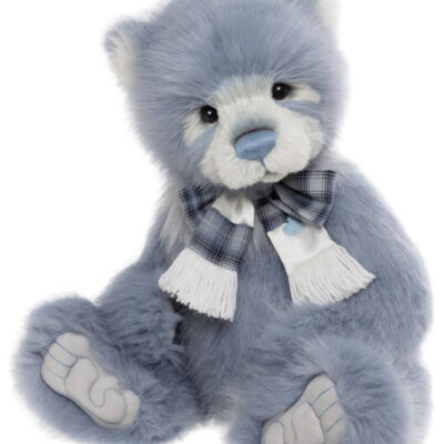 Charlie Bears Rowan Blue Bear 48cm Teddy Bear