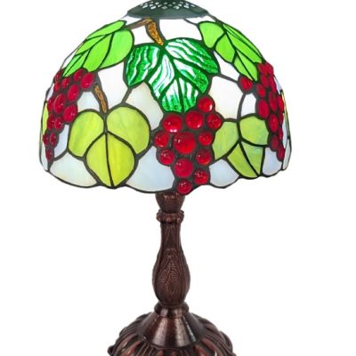 Tiffany 'Grapes' Table Lamp (Small) 34cm