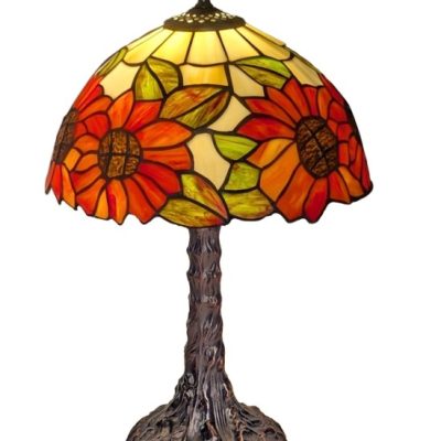 Sunflower Tiffany Table Lamp (Medium) 46cm