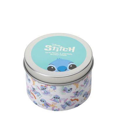 Disney Lilo and Stitch Coral Pineapple Tin Candle by Disney Home Fragrance