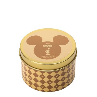 Disney Mickey Mouse Cafe Au Lait Tin Candle by Disney Home Fragrance