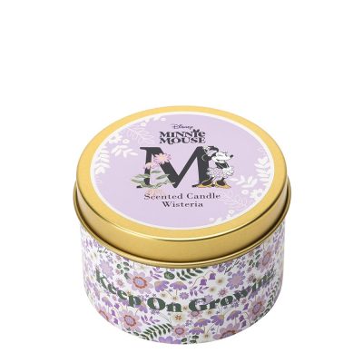 Disney Minnie Mouse Wisteria Tin Candle by Disney Home Fragrance