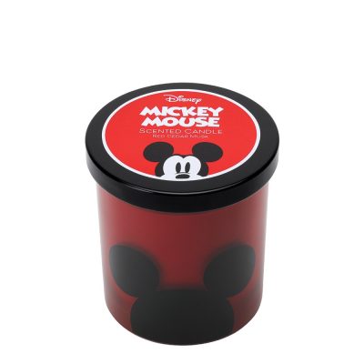 Disney Mickey Mouse Red Cedar Musk Candle by Disney Home Fragrance