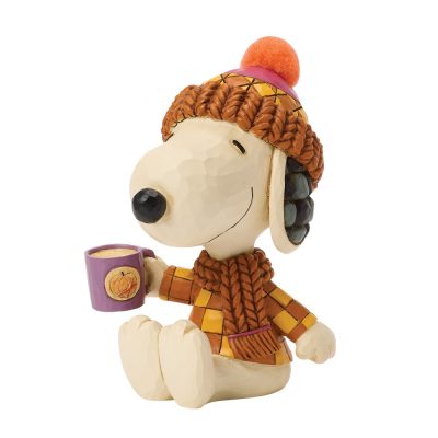 Taste of Fall (Snoopy with Mug) - Peanuts by Jim Shore 11cm Figurine