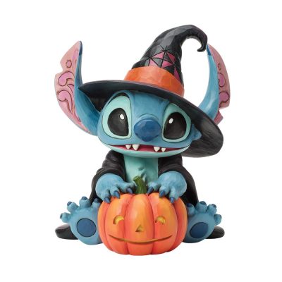 Disney Lilo & Stitch Witch with Jack-O-Lantern 15cm Figurine Disney Traditions