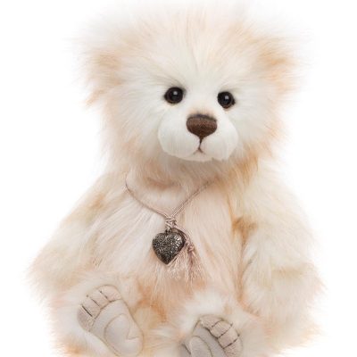Charlie Bears Anniversary Willamena Cream & Ginger Teddy Bear 33cm