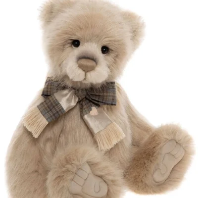 Charlie Bears Jakub Grey Teddy Bear 48cm
