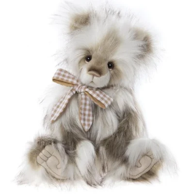 Charlie Bears White, Brown Bear Ashdown Teddy 36cm