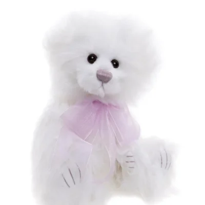 Charlie Bears Plush Collection Amaris White Bear 28cm Teddy