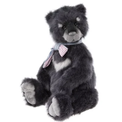 Charlie Bears Adventurer 25" Grey Bear 2024 Charlie Bears Plush Collection