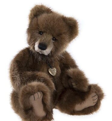 Charlie Bears Boggle Brown Bear Teddy 43cm