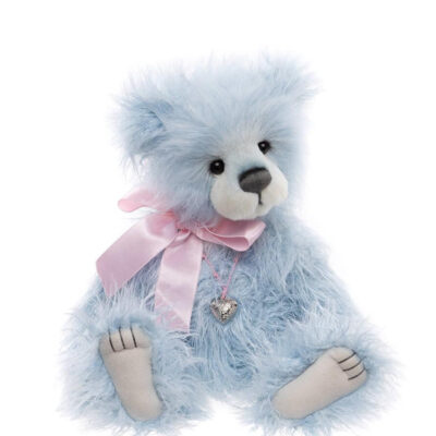 SALE Charlie Bears Blueberry Pie Blue Teddy Bear 32cm