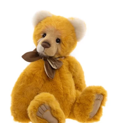 Charlie Bears Mrs Jones Yellow Bear Plush Teddy 36cm