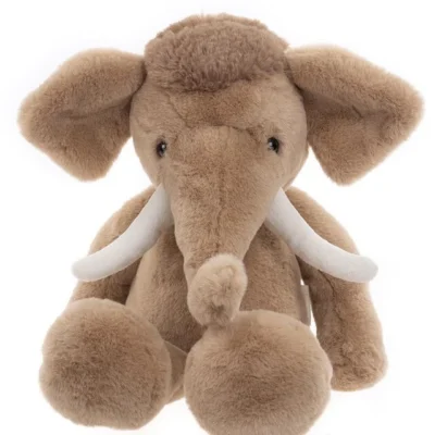Charlie Bears Bear & Me Wally Mammoth Oatmeal Brown Large 39cm