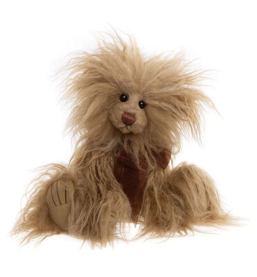 Charlie Bears Brown Bear Tater Tot Fluffy Jointed Teddy Bear 30cm