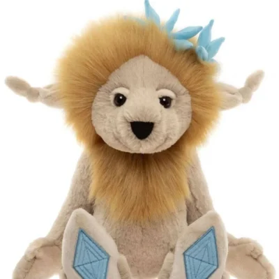 Charlie Bears Topaz Blue Brown & Blue Troll 27cm Teddy Bear Plush