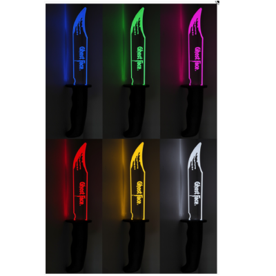 Official Scream Ghost Face LED Cyber Blade Multi-Coloured Prop
