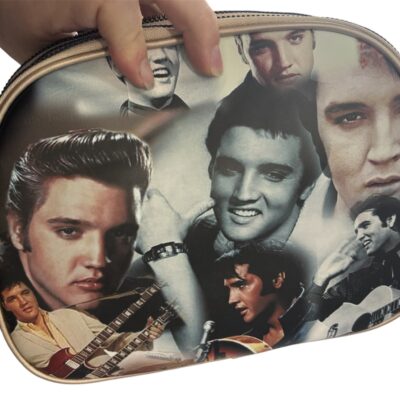 Elvis Presley Design Purse Strap Handbag King of Rock Collectors Bag