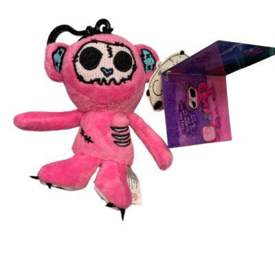 Gus Fink Gothic Emo Creepy Cute Keyring Plushies Pinky Finky Bear