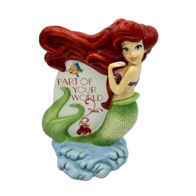 SALE English Ladies Disney Little Mermaid Princess Ariel Flatback 16cm China Figurine