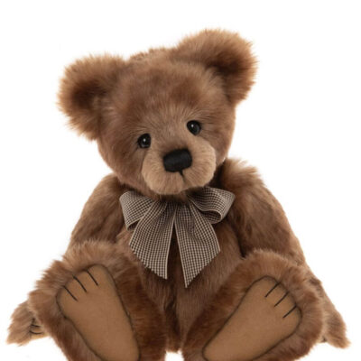 Charlie Bears Griffiths Brown 37cm Plush Jingle Bell Teddy Bear