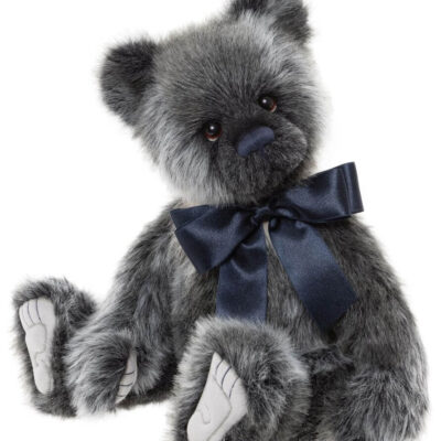 Charlie Bears Fynn Black & White Bear 48cm Plush Teddy Bear