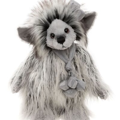 Charlie Bears Mountain Troll Grey 38cm Plush Teddy Bear