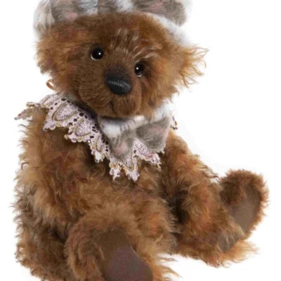 Charlie Bears Mercator Brown Fluffy Mohair Limited Edition 43cm Teddy Bear