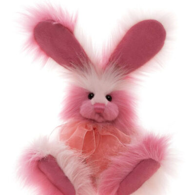 Charlie Bears Pinkerton Pink Shades Bunny 25cm Teddy Bear