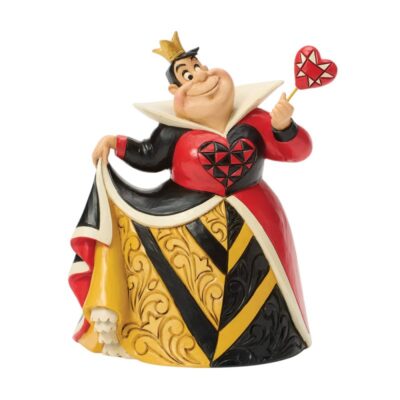 Alice in Wonderland Queen of Hearts Personality Pose 13.5cm Figurine Disney Traditions