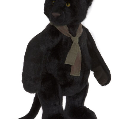 Charlie Bears Shadow Black Panther Large Teddy Bear 76cm Limited Edition - COLLECTION ONLY