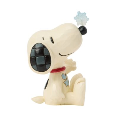 Snoopy with Snowflake on Nose - Peanuts 7.5cm Figurine by Jim Shore