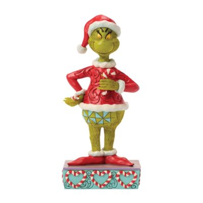 Disney Traditions The Grinch with Broken Candy Cane 22cm Figurine