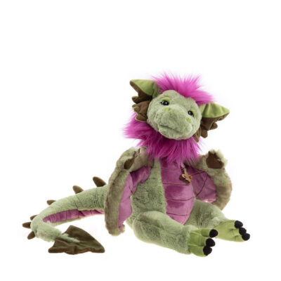 Charlie Bears Eglin Green & Purple Dragon Wyvern 2026 Limited Edition 43cm Teddy