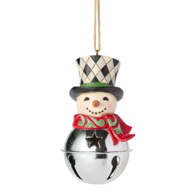 Highland Glen Snowman 11cm Christmas Hanging Ornament by Heartwood Creek