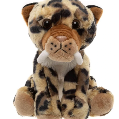 Charlie Bears Cuddle Cub Small Sabre Tooth Tiger Teddy 13cm