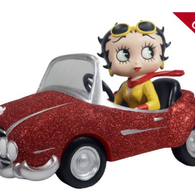 Betty Boop Red Sports Car 17cm Figurine